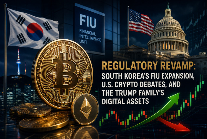 Regulatory Revamp: South Korea’s FIU Expansion, U.S. Crypto Debates, and the Trump Family’s Digital Assets