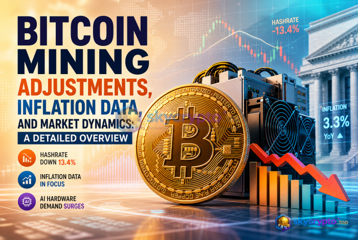 Bitcoin Mining Adjustments, Inflation Data, and Market Dynamics: A Detailed Overview