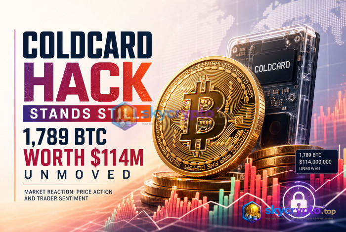 Coldcard Hack Stands Still: 1,789 BTC Worth $114M Unmoved