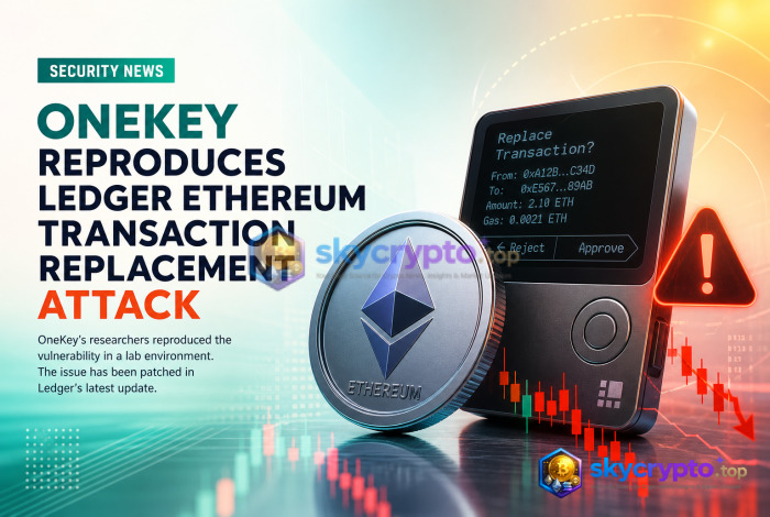 OneKey Reproduces Ledger Ethereum Transaction Replacement Attack