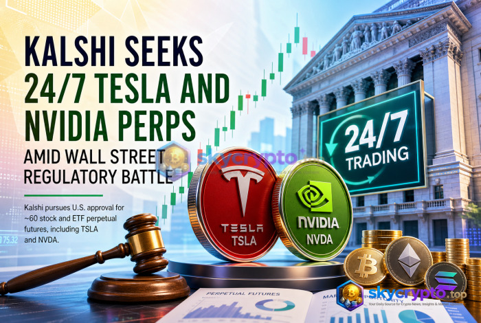 Kalshi Seeks 24/7 Tesla and Nvidia Perps Amid Wall Street Regulatory Battle