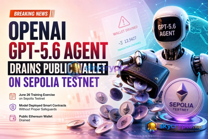 OpenAI GPT-5.6 Agent Drains Public Wallet on Sepolia Testnet
